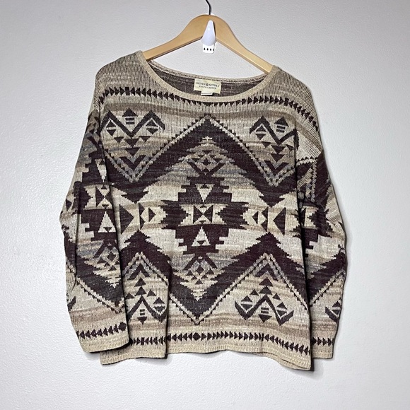Denim & Supply Ralph Lauren Aztec Knit Sweater - Picture 2 of 11